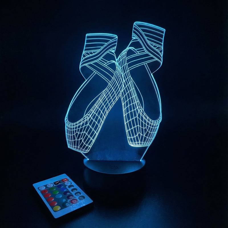 Ballet Slipper 3D Illusion Light