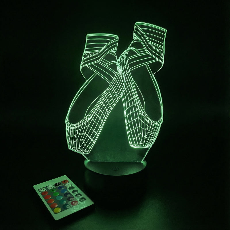 Ballet Slipper 3D Illusion Light