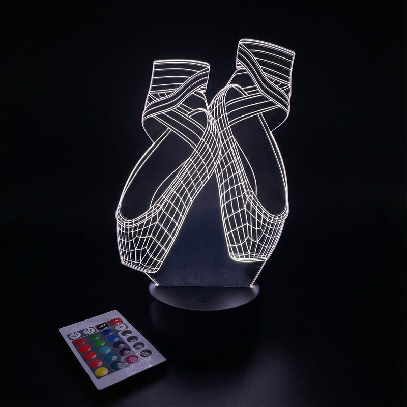Ballet Slipper 3D Illusion Light