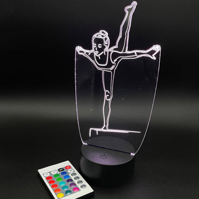 Gymnast 3D Illusion Light