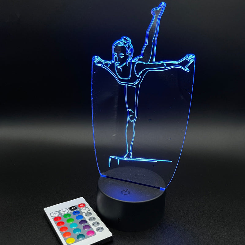 Gymnast 3D Illusion Light