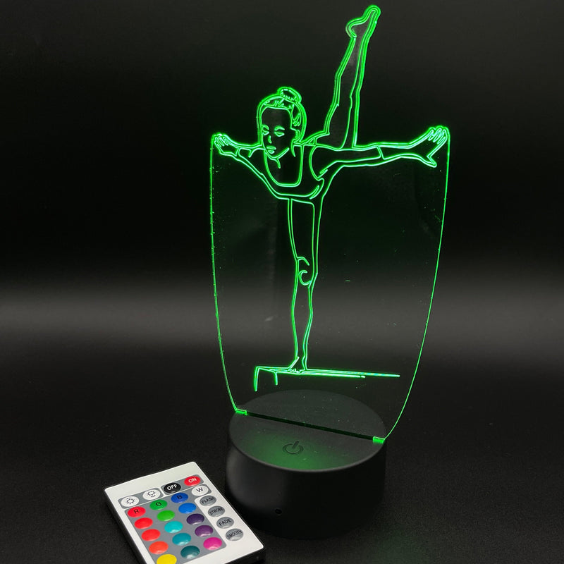 Gymnast 3D Illusion Light