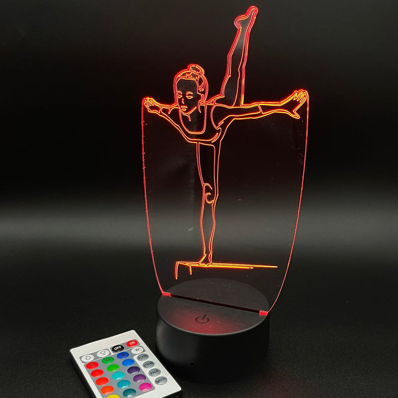 Gymnast 3D Illusion Light