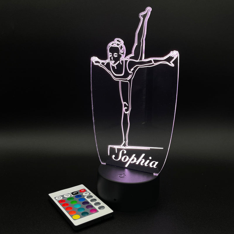 Gymnast 3D Illusion Light