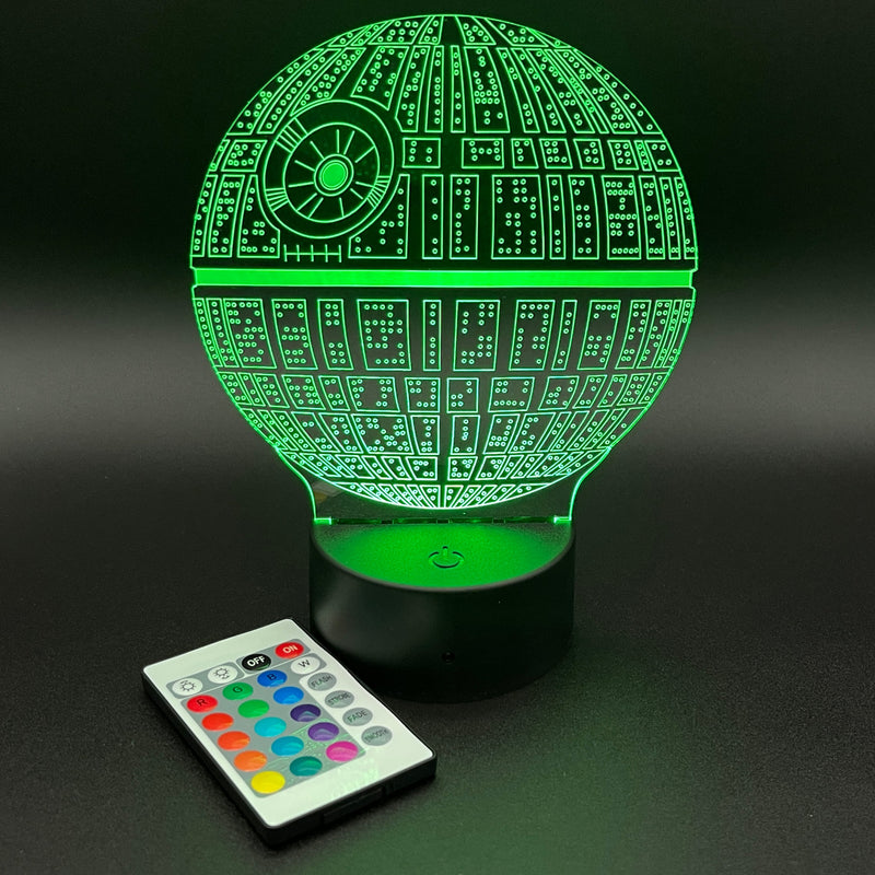 Death Star 3D Illusion Light