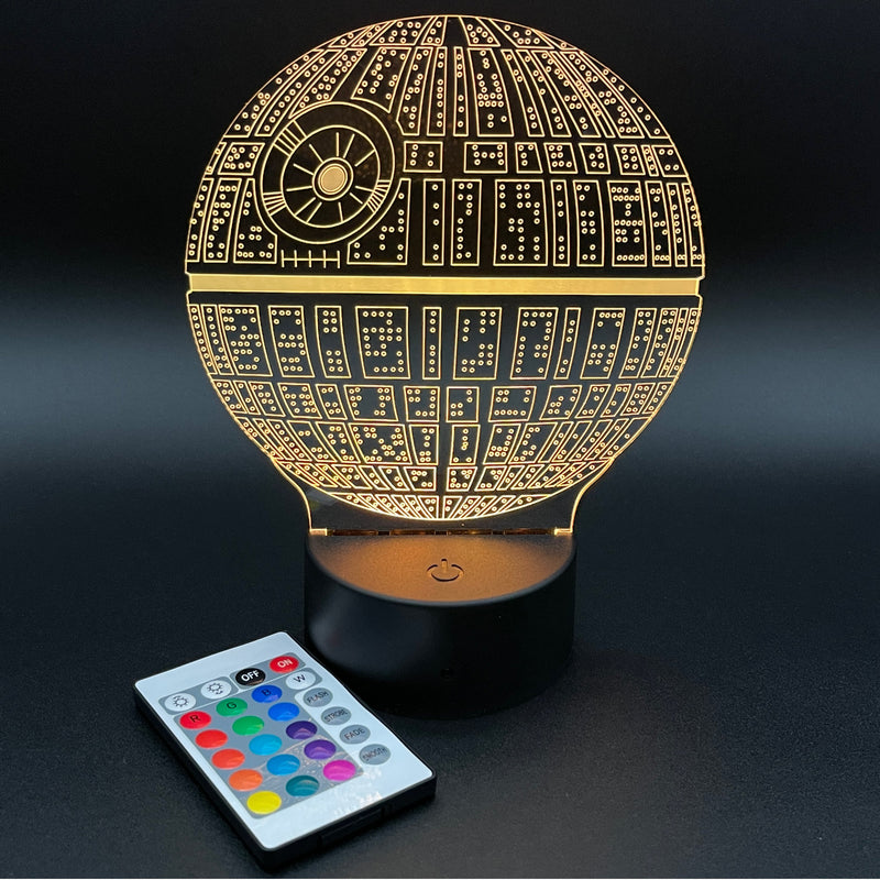 Death Star 3D Illusion Light