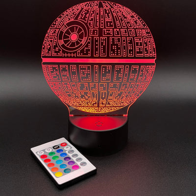 Death Star 3D Illusion Light