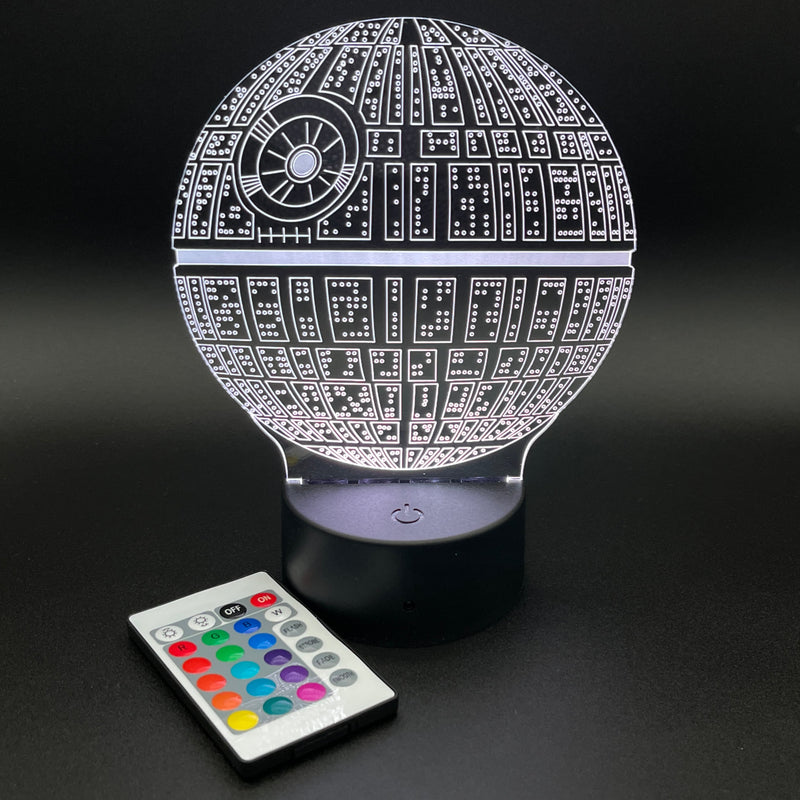 Death Star 3D Illusion Light