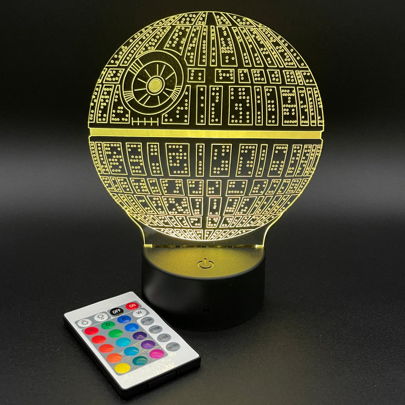 Death Star 3D Illusion Light