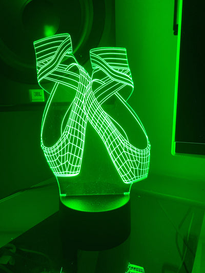 Ballet Slipper 3D Illusion Light