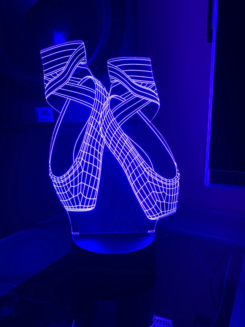 Ballet Slipper 3D Illusion Light