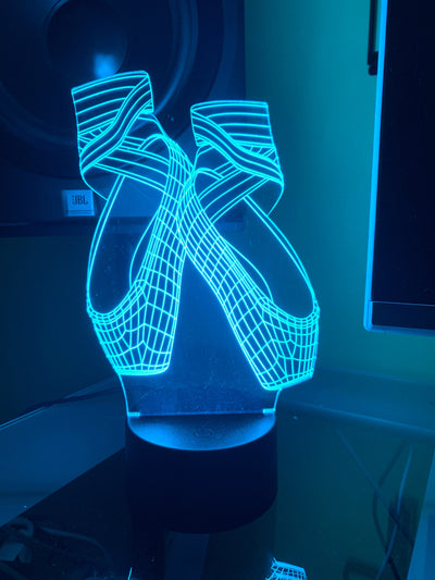 Ballet Slipper 3D Illusion Light