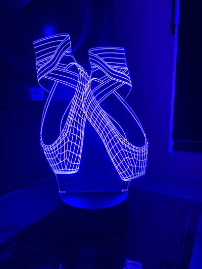 Ballet Slipper 3D Illusion Light