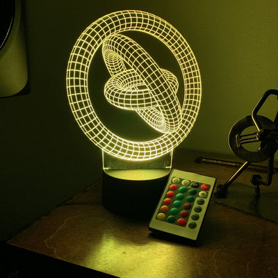 Nested Rings 3D Illusion Light