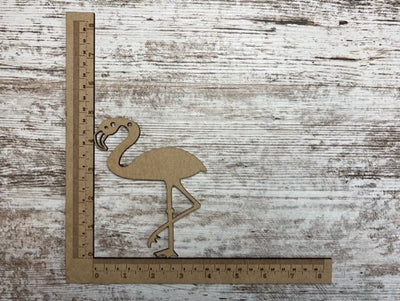 DIY Summer Wood Bead Garland with Flamingos for Fireplace Mantel | Laser Cut DIY Craft Kit