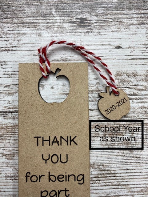 Teacher Appreciation Custom Bookmark | Thank You For Being Part of My Story - Custom MDF Bookmark