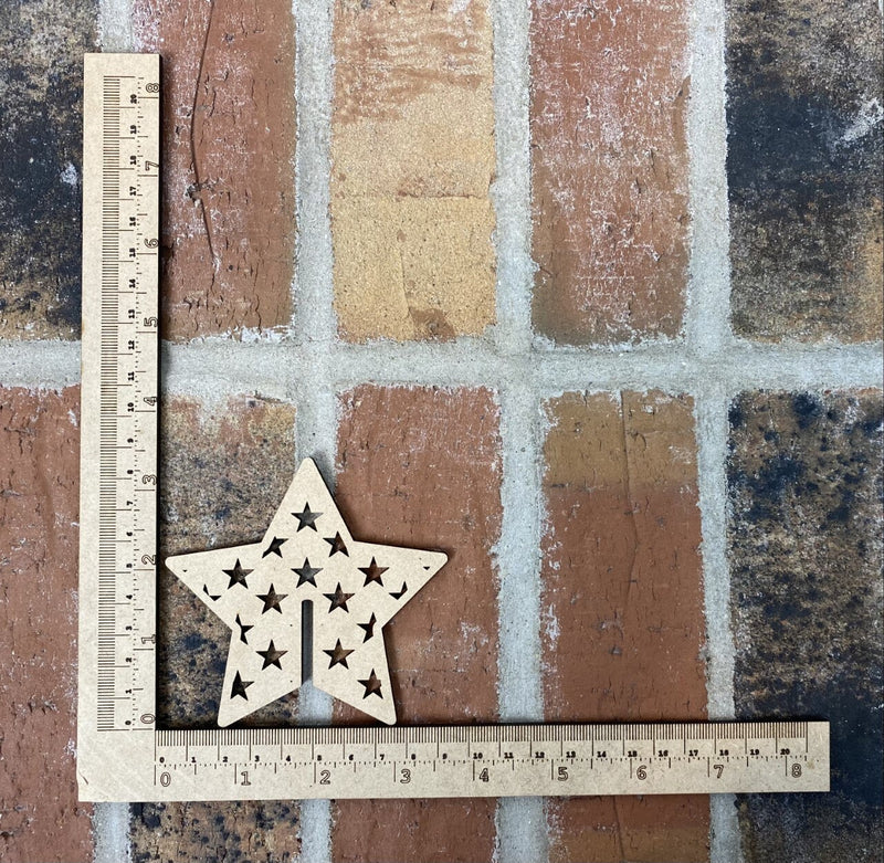 Patriotic 3D Standing Stars - DIY Craft Kit